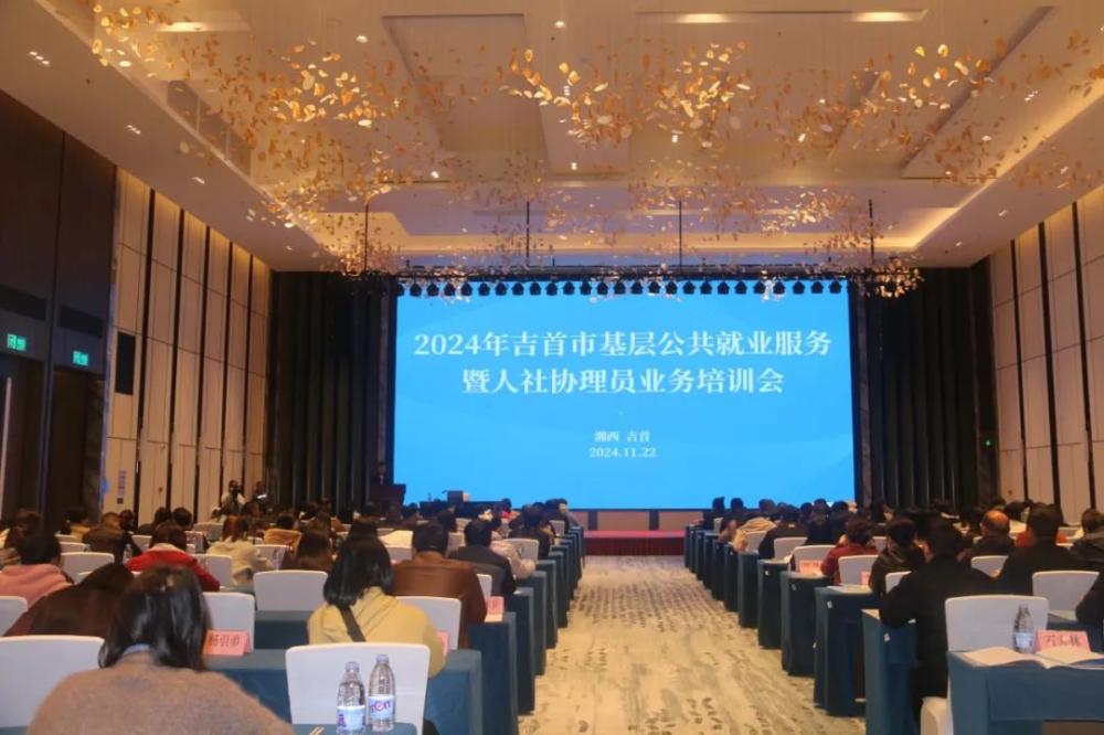 吉首市开展2024年基层公共就业服务暨人社协理员业务培训(图1) 吉首市开展2024年基层公共就业服务暨人社协理员业务培训(图1)